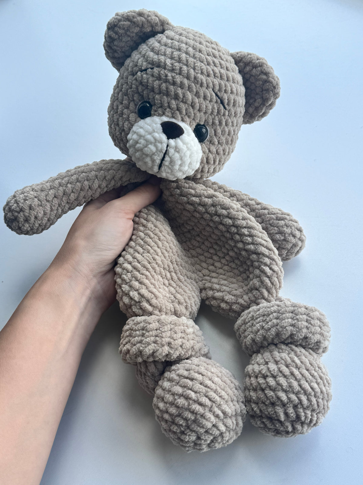 Snuggler Bear. Crochet Pattern. PDF File