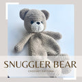 Snuggler Bear. Crochet Pattern. PDF File