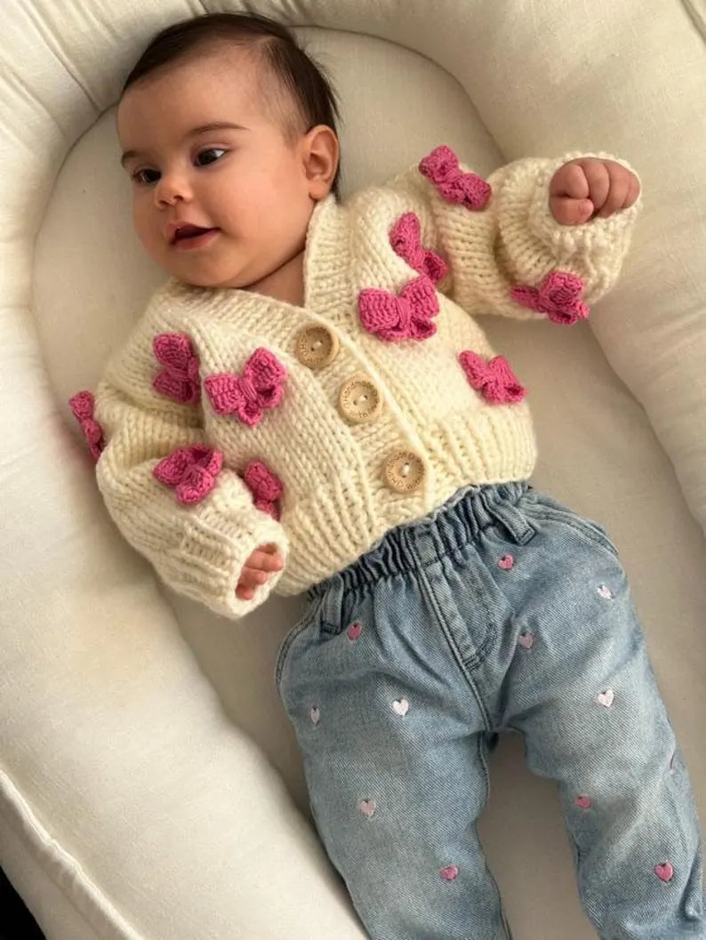Hand Knitted Cardigan
