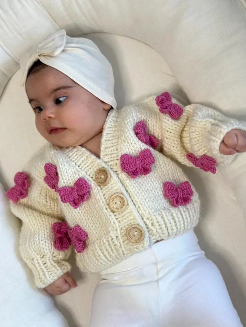 Hand Knitted Cardigan