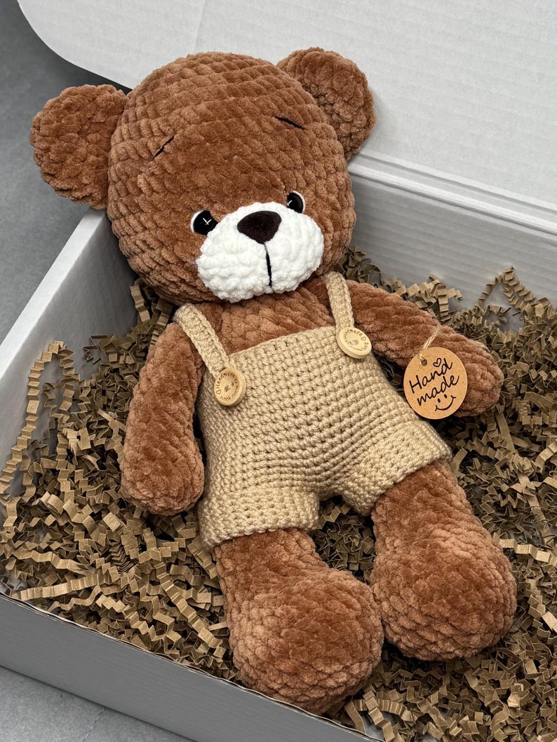 Eden The Bear. Amigurumi Teddy Bear Pattern. PDF Digital file