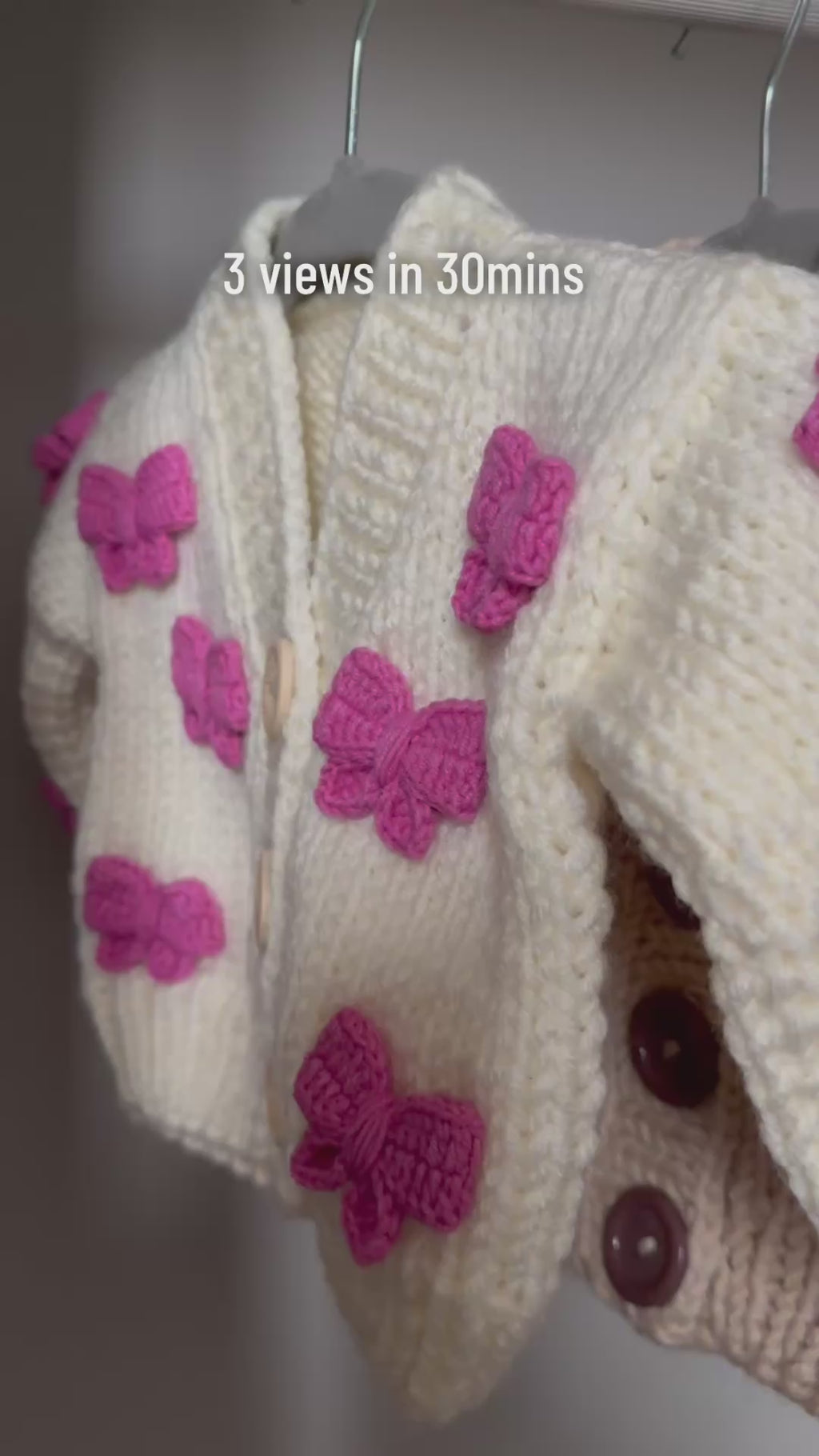 Hand Knitted Cardigan